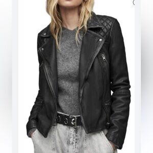 Allsaints Leather Jacket 2